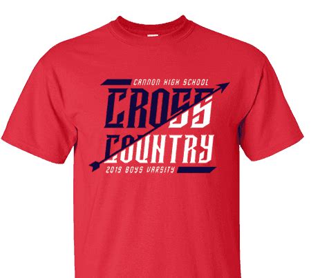 Hit the Trails in Style: Custom Cross Country Tshirts!